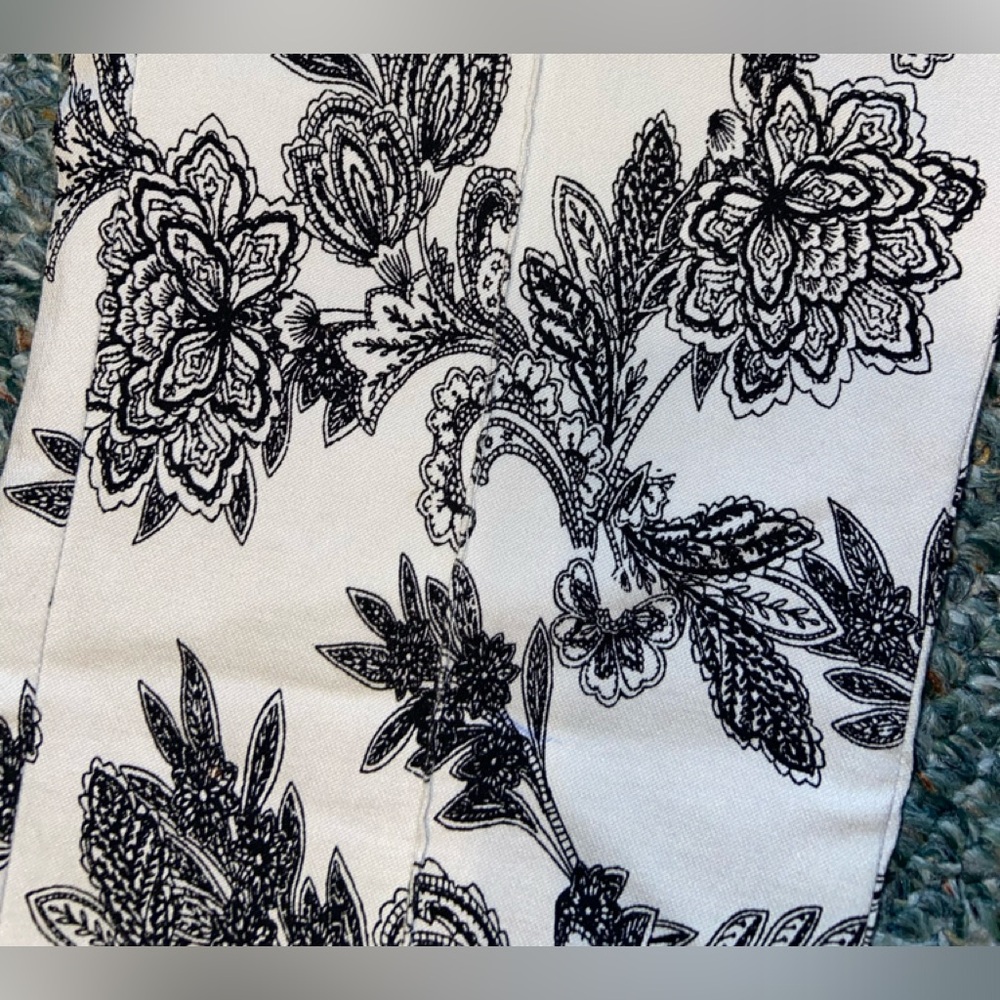 Paisley Print slacks - Picture 2 of 3